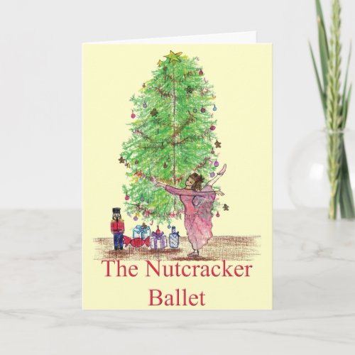Dancing Clara Nutcracker tees  Gifts Holiday Card