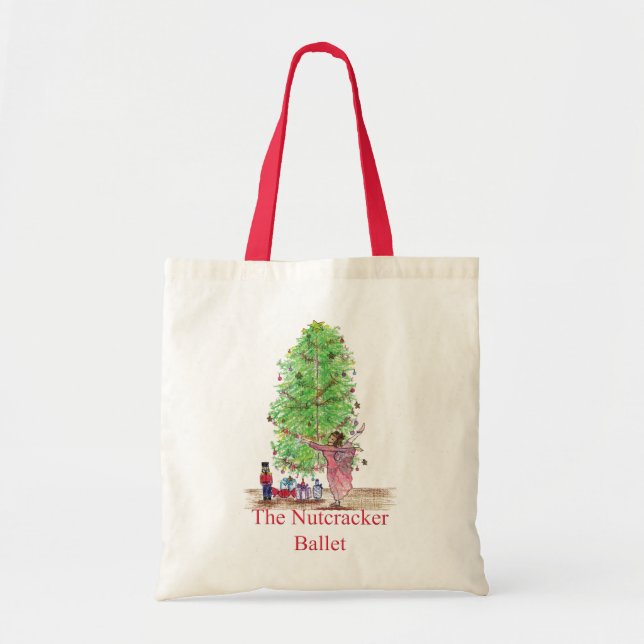 Dancing Clara Nutcracker tees & Gifts Tote Bag (Front)