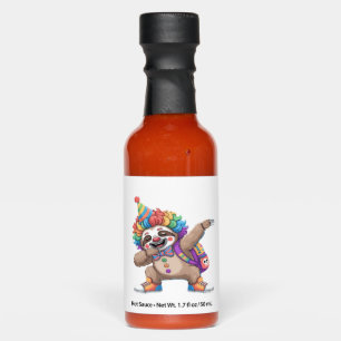 Dancing Clown Dabbing Spooky Halloween sloth Overs Hot Sauces