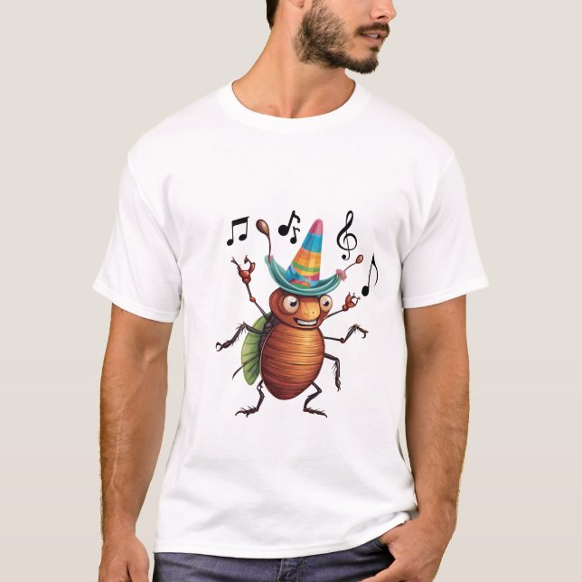 dancing cockroach T-Shirt (Front)