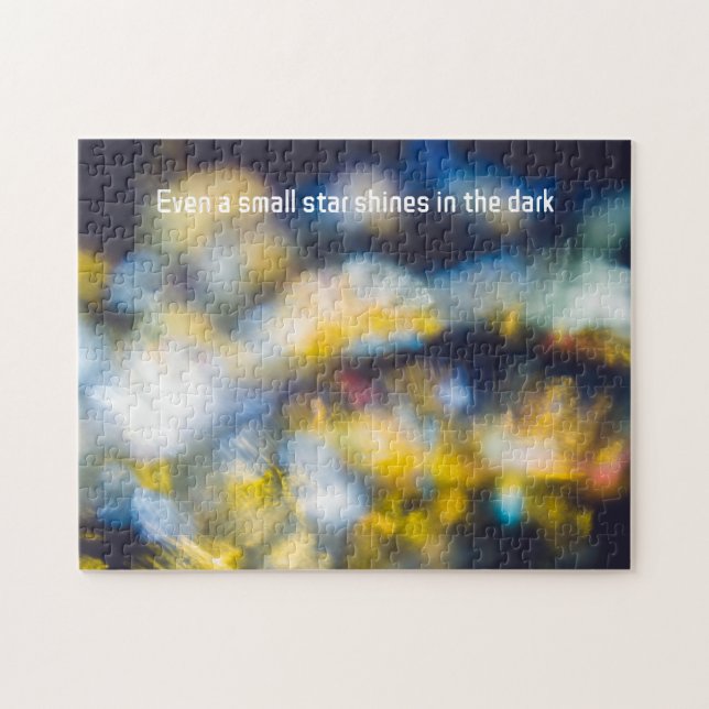 Dancing cosmic lights jigsaw puzzle (Horizontal)