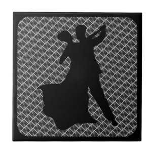DANCING COUPLE CERAMIC TILE