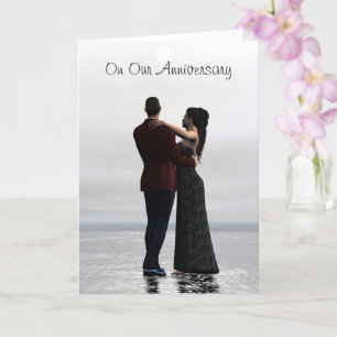 Dancing Couple Fine Art Anniversary Card