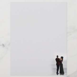 Dancing Couple Letterhead Stationery