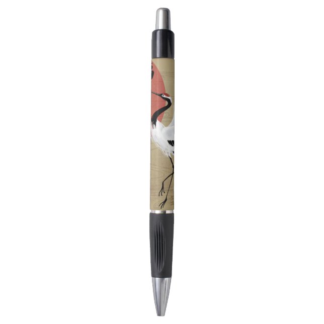 Dancing Crane Pen (Front Vertical)