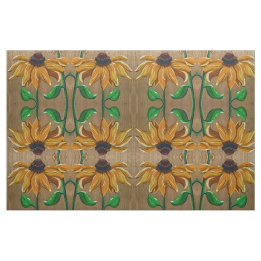 Dancing Daisies Fabric