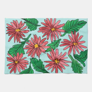Dancing Daisies Kitchen Towel
