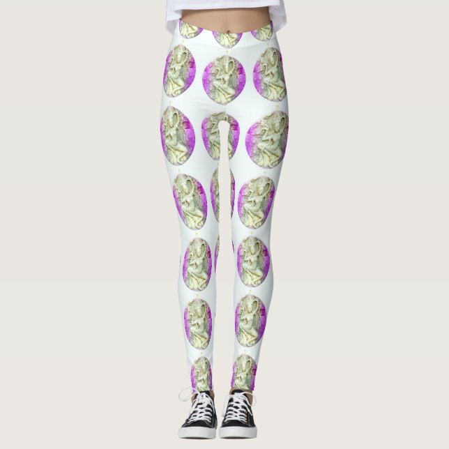 dancing dakini yoga leggings (Front)
