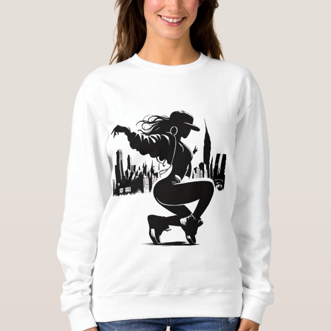 dancing danceparty dancelover sweatshirt (Front)