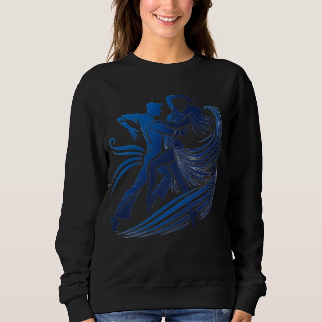 dancing danceparty dancelover sweatshirt (Front)