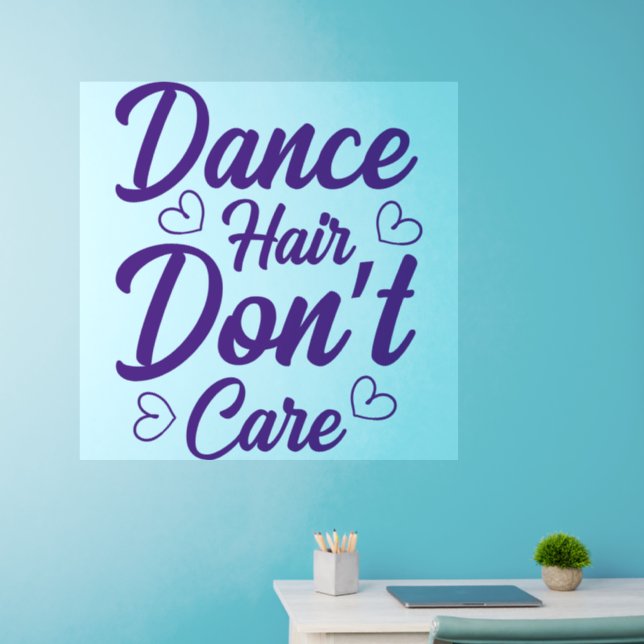Dancing Dancer Decor Wall Floor Decal (Home Office)