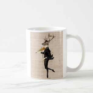 Dancing Deer with Violin 2 Coffee Mug