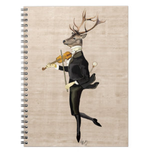 Dancing Deer with Violin 2 Notebook