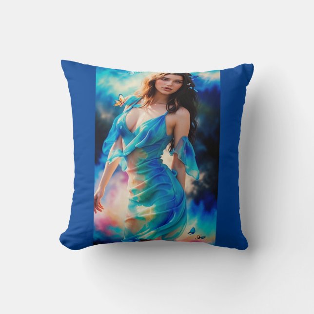 Dancing delights  throw pillow (Front)