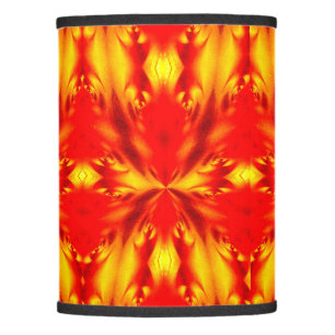Dancing Demons Abstract Lampshade