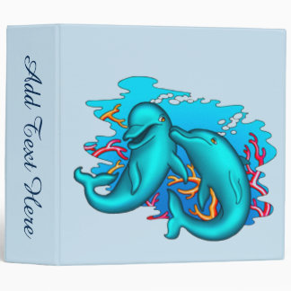 Dancing Dolphins Binder