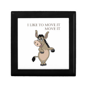 Dancing Donkey Keepsake Box