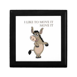 Dancing Donkey Keepsake Box