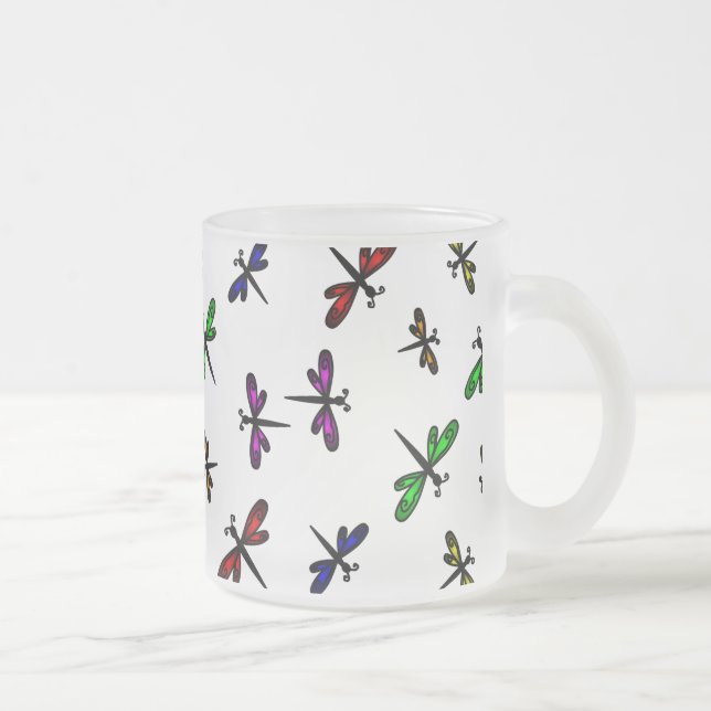 Dancing Dragonflies Coffee Mug (Right)