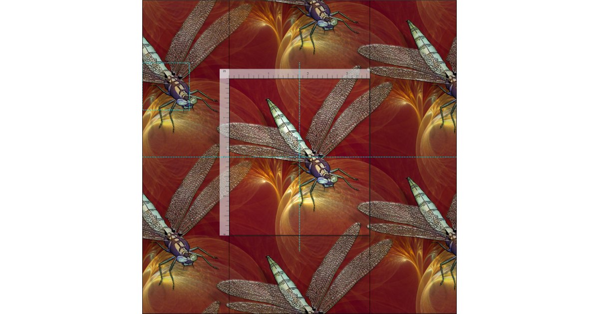 Dancing Dragonflies Fabric Zazzle