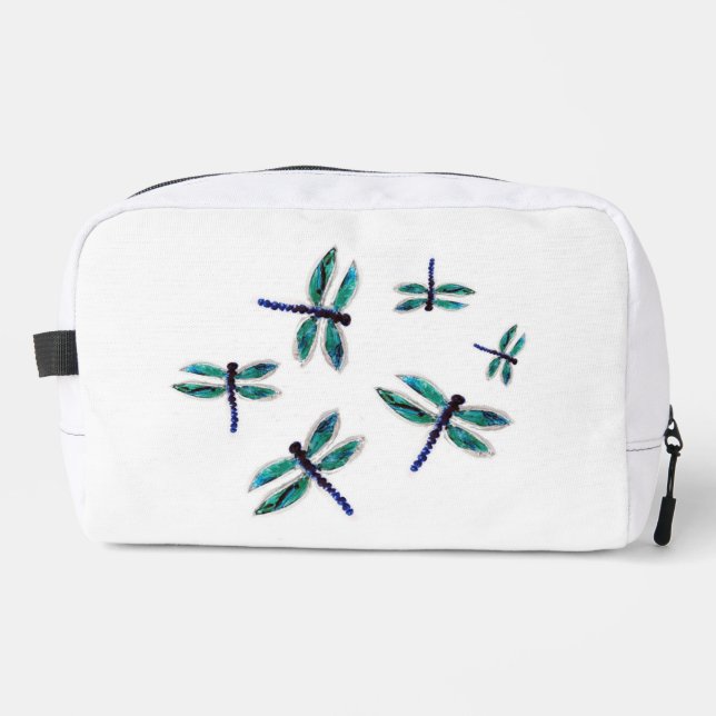 Dancing Dragonfly Art Dopp Kit (Front)