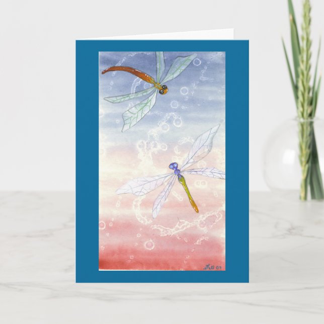 "Dancing Dragons" card (Front)