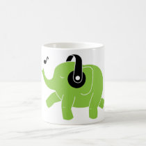 Dancing Elephant Coffee Mug