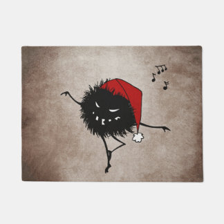Dancing Evil Christmas Bug Doormat