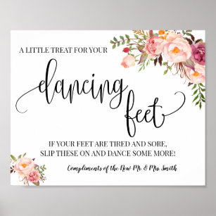 A Little Treat For Your Dancing Feet Personalised Wedding Crate Flipflops Box 
