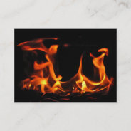 Dancing Fire Atc Business Card at Zazzle