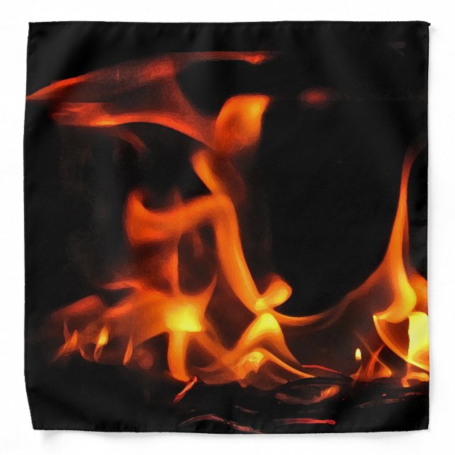 Dancing Fire Bandana (Front)