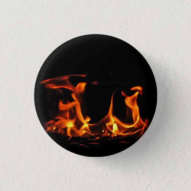 Dancing Fire Button (Front)