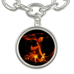 Dancing Fire Charm Bracelet