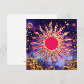 “Dancing Fire of the Cosmos” The Sun (Front/Back)
