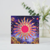 “Dancing Fire of the Cosmos” The Sun (Standing Front)
