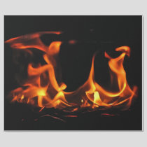 Dancing Fire Wrapping Paper