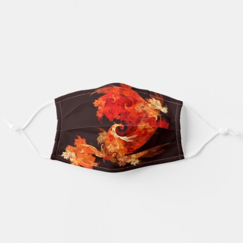 Dancing Firebirds Abstract Art Adult Cloth Face Mask