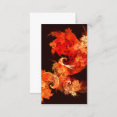 Dancing Firebirds Abstract Art Business Card (Front/Back)