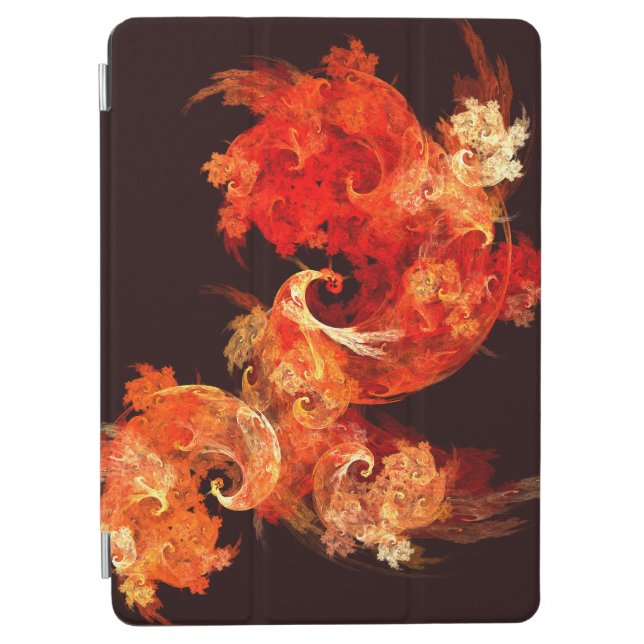 Dancing Firebirds Abstract Art iPad Air Cover (Front)