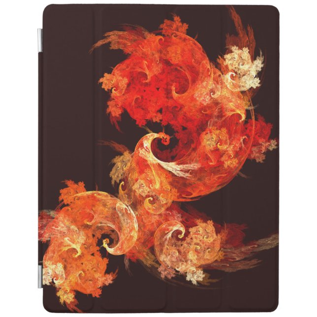 Dancing Firebirds Abstract Art iPad Air Cover (Front)