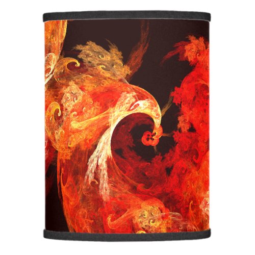 Dancing Firebirds Abstract Art Lamp Shade