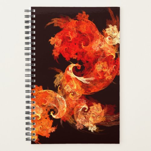 Dancing Firebirds Abstract Art Planner