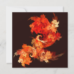 Dancing Firebirds Art Modern Fractal Abstract