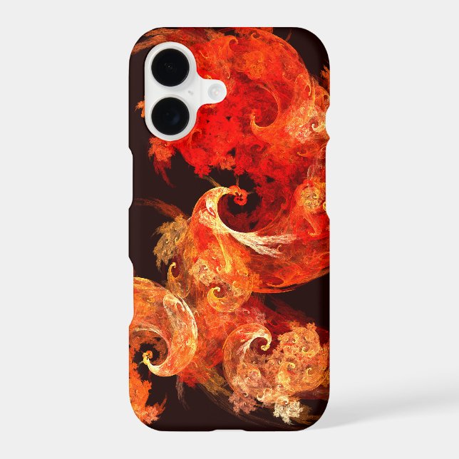 Dancing Firebirds Art Modern Fractal Abstract Case-Mate iPhone Case (Back)
