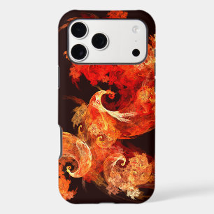 Dancing Firebirds Art Modern Fractal Abstract iPhone 17 Pro Max Case
