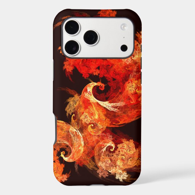 Dancing Firebirds Art Modern Fractal Abstract Case-Mate iPhone Case (Back)