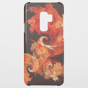 Dancing Firebirds Art Modern Fractal Abstract Uncommon Samsung Galaxy S9 Plus Case