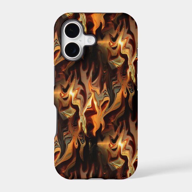 Dancing Flames.... Iphone Case (Back)