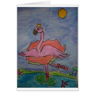 Dancing Flamingo Cards