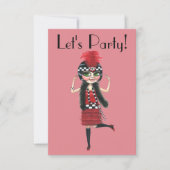 Dancing Flapper Girl Roaring Twenties (Front)